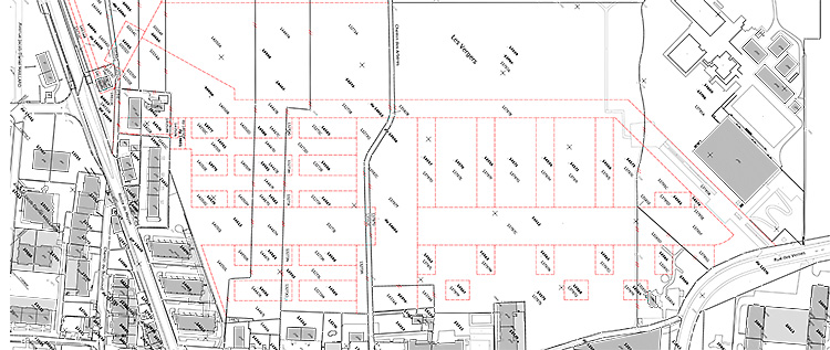 Morcellement parcellaire des Vergers