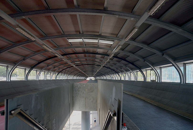 La passerelle des Tuiliers