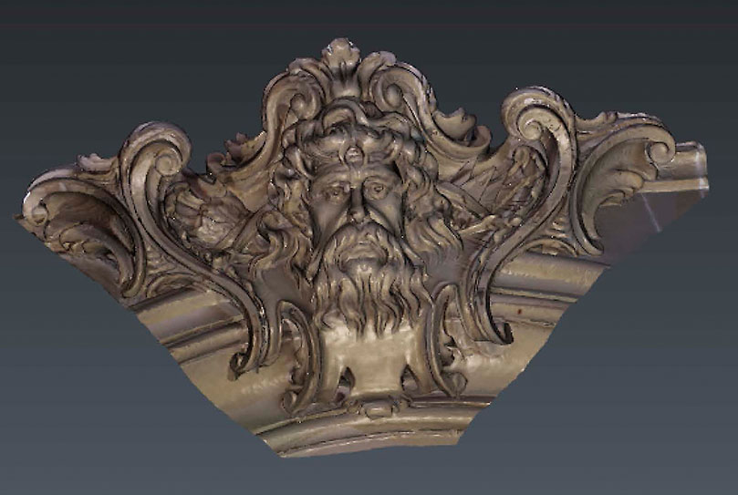 Scultpure, laser scan